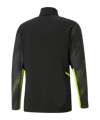 PUMA individualCUP HalfZip Sweatshirt Schwarz F40 - schwarz