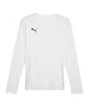 PUMA teamGOAL Trikot Langarm Weiss Schwarz F04