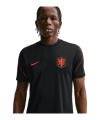 Nike KNVB Niederlande Trainingsshirt Schwarz F010 - schwarz
