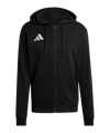 adidas Entrada 26 Kapuzenjacke Schwarz - schwarz