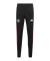 adidas Manchester United Tiro Trainingshose Kids Schwarz - schwarz
