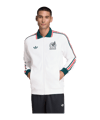 adidas FMF Mexiko Anthem Jacke Weiß - weiss