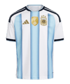 adidas Argentinien Trikot Home WM 2026 Kids Weiß - weiss