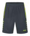 JAKO Allround Trainingsshort Grau Grün F833