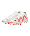 PUMA FUTURE Match FG/AG Breakthrough Jr Kids Weiss Rot Schwarz F01 - weiss