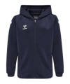 Hummel hmlCORE XK Kapuzenjacke Kids Blau F7026