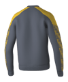 Erima Evo Star Sweatshirt Kids Grau Fslategreygelb - grau