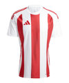 adidas Striped 24 Trikot Weiss Rot - weiss