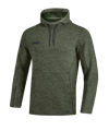 Jako Premium Basic Kapuzensweatshirt Khaki F28