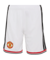 adidas Manchester United Short Home 2026/2027 Kids Weiß - weiss