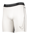 Nike Pro Dri-FIT Short Tight Weiss Schwarz F100