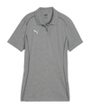 PUMA teamFINAL Casuals Poloshirt Damen Grau F06 - grau