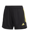 adidas Tiro 23 Club Short Damen Schwarz Gelb