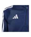 adidas Tiro 24 Trainingstop Kids Blau Weiss - blau