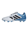 adidas COPA Gloro II FG Weiss Schwarz Blau - weiss