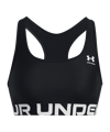Under Armour Mid Sport-BH Damen Schwarz F001
