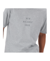 New Balance Iconic Collegiate Graphic T-Shirt FAG - grau