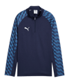 PUMA teamLIGA26 Training 1/4 Zip Top Kids Blau F06