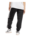 adidas Essentials 3 Stripes Jogginghose Damen Schwarz - schwarz