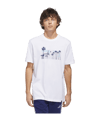 adidas Summer Sunset T-Shirt Weiß
