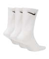 Nike Everyday Lightweight 3er Pack Socken F100 - weiss