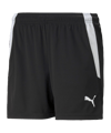 PUMA teamLIGA Shorts Damen Schwarz Weiss F03