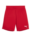 PUMA teamGOAL Short Kids Rot Weiss F01
