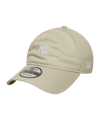 New Era New York Yankees 9Twenty Logo Cap Beige - beige