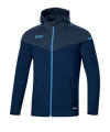 JAKO Champ 2.0 Kapuzenjacke Damen Blau F95