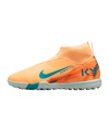 Nike Jr Air Zoom Mercurial Superfly X Academy TF Kylian Mbappe Signature Kids Orange F801 - orange