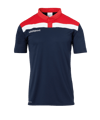 Uhlsport Offense 23 Poloshirt Kids Blau Rot F10 - blau