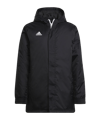adidas Entrada 22 Stadium Winterjacke Kids Schwarz - schwarz
