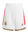 adidas Benfica Lissabon Short Kids Weiß Kids Weiss - weiss