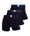 CR7 Basic Trunk 3-Pack Boxershort Schwarz - schwarz