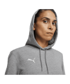 PUMA teamGOAL Casuals Hoody Damen Grau F33 - grau