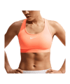 Nike Swoosh Medium Support Sport-BH Damen Orange F852 - orange