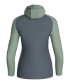 JAKO Icon Kapuzenjacke Damen Grau Grün F852 - gruen