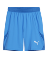 PUMA teamFINAL Short Blau Weiss Blau F02