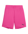 PUMA teamGOAL Short Kids Pink Schwarz F25