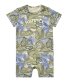 Hummel Janus Bodysuit S/S Anzug Kids Grün F6367 - gruen
