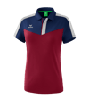 Erima Squad Poloshirt Damen Blau Rot