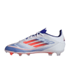 adidas F50 Pro FG Advancement Kids Weiss Rot - weiss