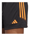 adidas Tiro 23 Club Short Damen Schwarz Lila - schwarz