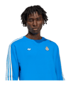 adidas Real Madrid Icon Sweatshirt Blau - blau