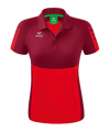 Erima Six Wings Poloshirt Damen Rot