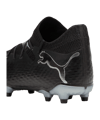 PUMA FUTURE 7 Pro FG/AG Eclipse Jr Kids Schwarz Silber F02 - schwarz