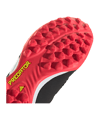adidas Predator Elite TF Solar Energy Schwarz Weiss Rot - schwarz