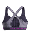 Under Armour Crossback Mid Hth-Sport-BH Damen F558 - grau