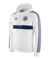 adidas Originals FC Schalke 04 Kapuzenjacke Weiß - weiss