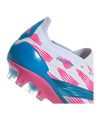 adidas Predator Elite FG Reemergence Weiss Blau - weiss